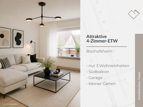 Foto - Wohnung zum Kaufen in Bischofsheim 265.000,00 € 103 m²