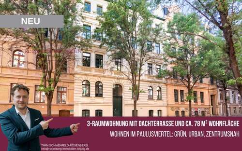 Foto - Wohnung zum Kaufen in Halle 139.900,00 € 78.97 m²