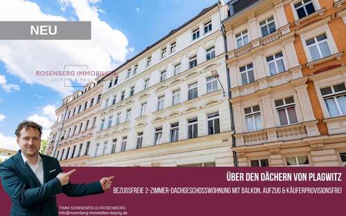 Foto - Wohnung zum Kaufen in Leipzig Plagwitz 144.900,00 € 48.42 m²