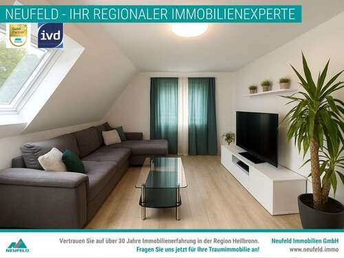 Foto - Wohnung zum Mieten in Heilbronn 770,00 € 62.5 m²
