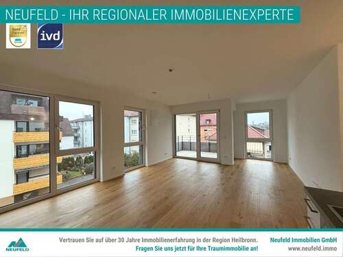 Foto - Wohnung zum Mieten in Heilbronn 1.442,00 € 86.83 m²