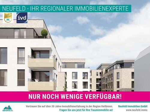 Foto - Wohnung zum Mieten in Heilbronn 1.223,00 € 71.68 m²