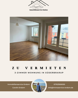 Foto - Wohnung zum Mieten in Süderbrarup 550,00 € 80 m²