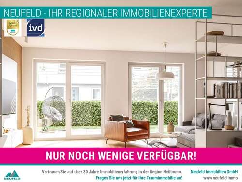 Foto - Wohnung zum Mieten in Heilbronn 1.063,00 € 71.79 m²