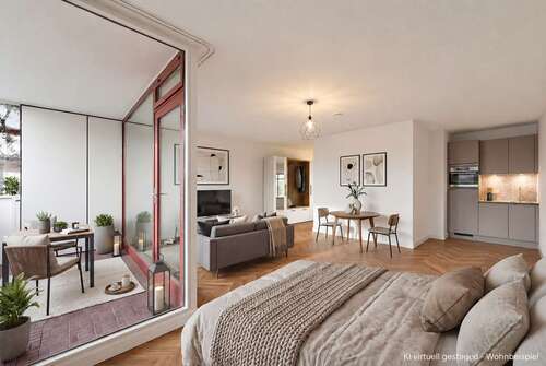 Foto - Wohnung zum Kaufen in München 250.000,00 € 33.41 m²