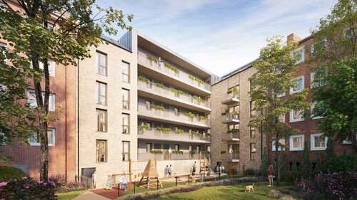 Foto - Wohnung zum Kaufen in Hamburg-Borgfelde 384.000,00 € 51.42 m²