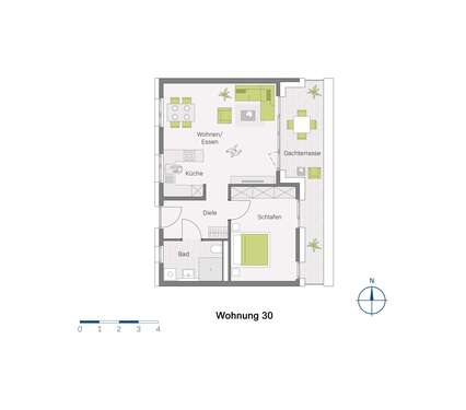 Foto - Wohnung zum Kaufen in Müllheim-Niederweiler 396.800,00 € 68.4 m²