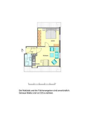 Foto - Wohnung zum Mieten in Herford 429,00 € 43.6 m²