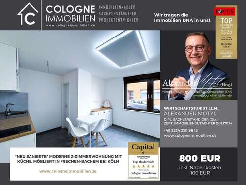 Foto - Wohnung zum Mieten in Frechen 700,00 € 40 m²
