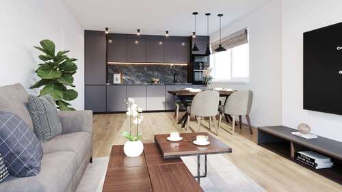 Foto - Wohnung zum Kaufen in Niederkassel 370.000,00 € 77.16 m²