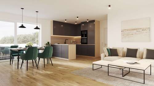 Foto - Wohnung zum Kaufen in Niederkassel 370.000,00 € 74.18 m²