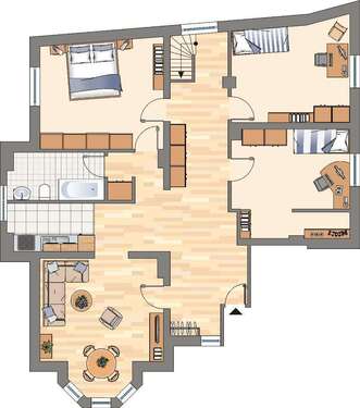 Foto - Wohnung zum Mieten in Dortmund 829,00 € 113 m²