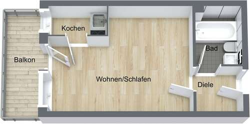 Foto - Wohnen auf Zeit in München 1.650,00 €