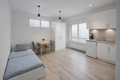 Foto - Wohnung zum Mieten in Mühlhausen 650,00 € 18 m²