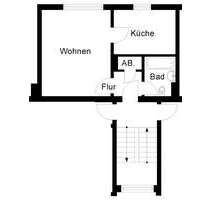Wohnung zum Mieten in Wuppertal 262,00 € 36.38 m²