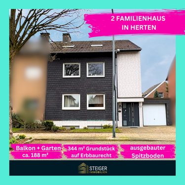 Foto - Haus zum Kaufen in Herten 329.000,00 € 188.15 m²