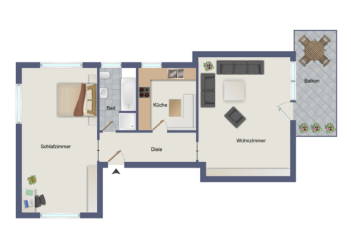 Foto - Wohnung zum Kaufen in Herford 179.000,00 € 70.1 m²