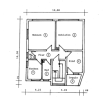 Wohnung zum Kaufen in Mühlhausen 350.000,00 € 77 m²