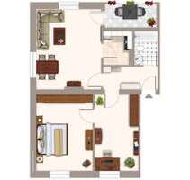 Wohnung zum Mieten in Mönchengladbach 519,00 € 51.78 m²