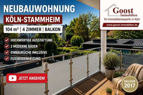 Foto - Wohnung zum Mieten in Köln 1.580,00 € 104 m²