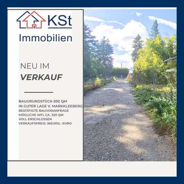 Foto - Grundstück zu verkaufen in Markkleeberg Auenhain 369.000,00 € 692 m²