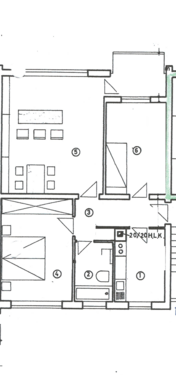 Foto - Wohnung zum Mieten in Karlsruhe 1.150,00 € 75 m²