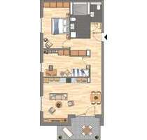 Wohnung zum Mieten in Bonn 1.279,00 € 83.96 m²