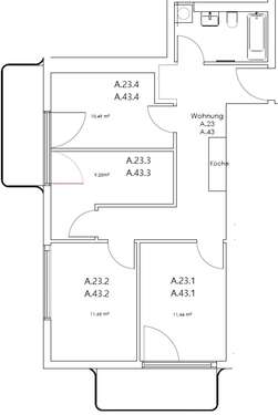 Foto - WG-Zimmer in Berlin 680,00 € 10 m²