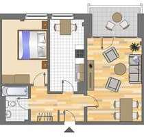 Wohnung zum Mieten in Düsseldorf 608,00 € 58.73 m²