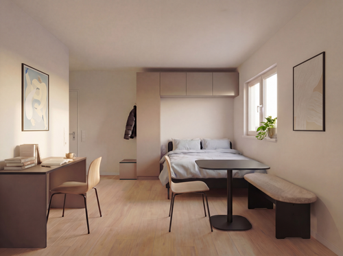 Foto - Wohnung zum Kaufen in Münster 192.918,00 € 24.42 m²