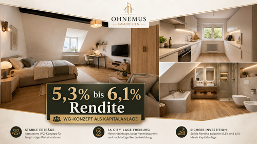 Foto - Wohnung zum Kaufen in Freiburg 638.500,00 € 135 m²