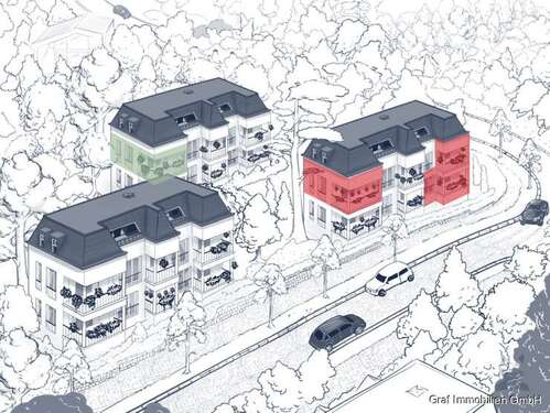 Foto - Wohnung zum Kaufen in Berlin Waidmannslust 259.900,00 € 62.53 m²