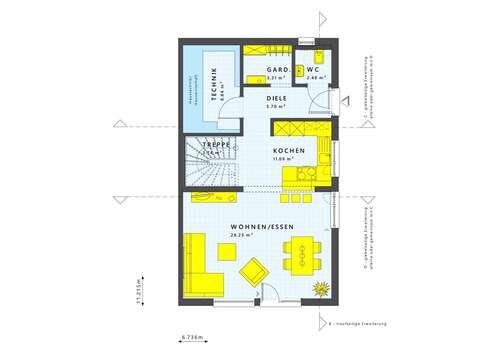 Foto - Haus zum Kaufen in Engelstadt 519.766,00 € 125 m²