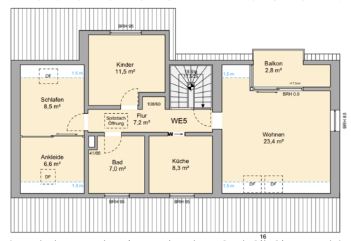 Foto - Wohnung zum Mieten in Ilvesheim 1.131,50 € 73 m²
