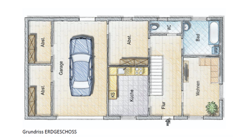 Foto - Haus zum Kaufen in Warthausen 250.000,00 € 105 m²