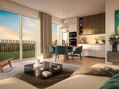 Foto - Wohnung zum Kaufen in Oberschleißheim 444.900,00 € 48.41 m²