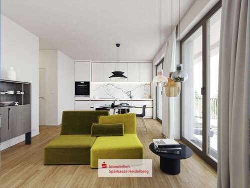 Foto - Wohnung zum Kaufen in Heidelberg 504.000,00 € 59.98 m²