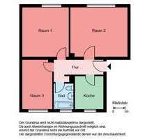 Wohnung zum Mieten in Castrop-Rauxel 449,00 € 60.17 m²