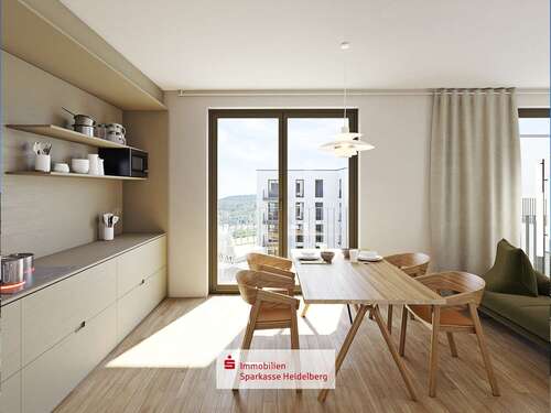 Foto - Wohnung zum Kaufen in Heidelberg 387.000,00 € 44.56 m²