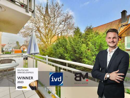 Foto - Wohnung zum Kaufen in Hiltenfingen 199.000,00 € 61 m²
