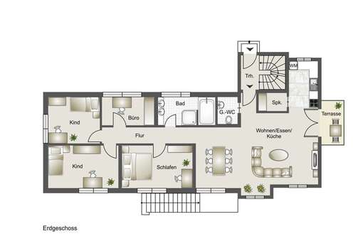 Foto - Wohnung zum Kaufen in Pfedelbach Untersteinbach 369.000,00 € 113 m²