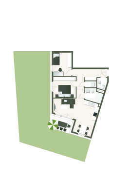 Foto - Wohnung zum Kaufen in Freiburg 579.400,00 € 79.25 m²