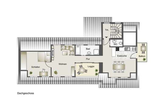 Foto - Wohnung zum Kaufen in Pfedelbach Untersteinbach 249.000,00 € 78 m²