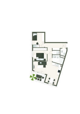 Foto - Wohnung zum Kaufen in Freiburg 578.300,00 € 78.68 m²