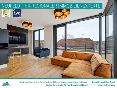 Foto - Wohnung zum Mieten in Heilbronn 2.145,00 € 121.79 m²