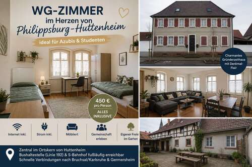 Foto - Wohnen auf Zeit in Philippsburg 450,00 €