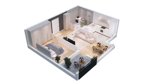 Foto - Wohnung zum Kaufen in Fellbach 215.000,00 € 61 m²