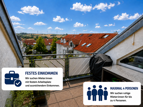 Foto - Wohnung zum Mieten in Marbach 1.070,00 € 91 m²