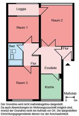 Foto - Wohnung zum Mieten in Unna 569,00 € 73.42 m²