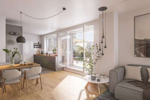 Foto - Wohnung zum Kaufen in Hamburg Groß Borstel 885.000,00 € 99.6 m²
